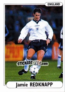 Sticker Jamie Redknapp - EUROfoot 96 n. 19 - Ds