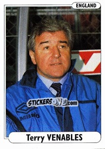 Cromo Terry Venables - EUROfoot 96 - Ds