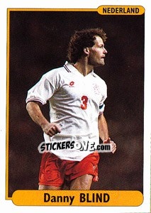 Sticker Danny Blind - EUROfoot 96 n. 32 - Ds