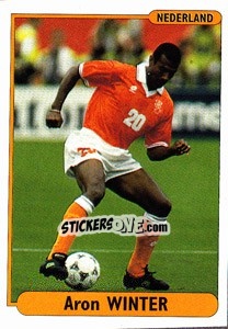 Sticker Aron Winter - EUROfoot 96 n. 38 - Ds