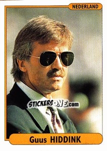 Sticker Guus Hiddink - EUROfoot 96 - Ds