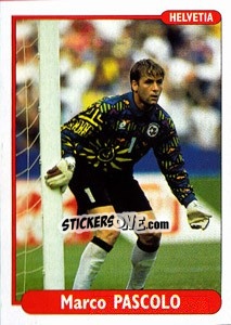 Sticker Marco Pascolo - EUROfoot 96 n. 47 - Ds