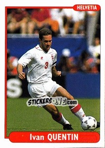 Sticker Ivan Quentin - EUROfoot 96 n. 50 - Ds