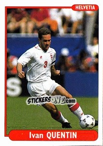 Sticker Ivan Quentin - EUROfoot 96 - Ds