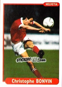 Sticker Christophe Bonvin - EUROfoot 96 n. 59 - Ds