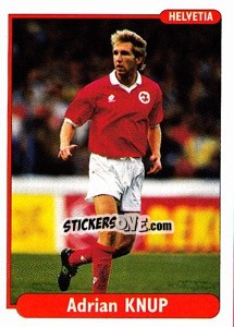 Sticker Adrian Knup - EUROfoot 96 - Ds