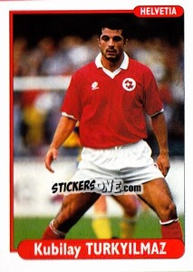 Sticker Kubilay Turkyilmaz - EUROfoot 96 - Ds