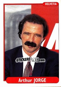 Sticker Arthur Jorge - EUROfoot 96 n. 65 - Ds