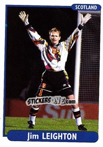 Sticker Jim Leighton - EUROfoot 96 n. 66 - Ds