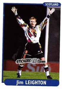 Sticker Jim Leighton - EUROfoot 96 - Ds