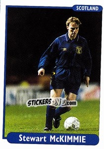Sticker Stewart McKimmie - EUROfoot 96 n. 68 - Ds