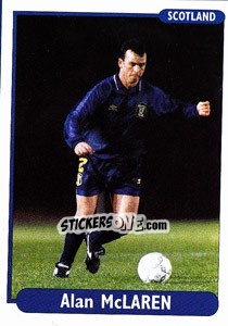 Sticker Alan McLaren - EUROfoot 96 - Ds