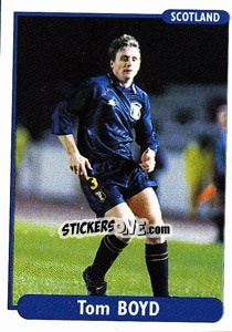 Sticker Tom Boyd - EUROfoot 96 n. 70 - Ds