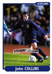 Sticker John Collins - EUROfoot 96 n. 76 - Ds