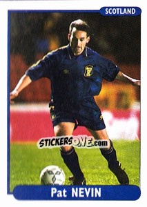 Sticker Pat Nevin - EUROfoot 96 n. 78 - Ds