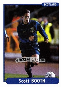 Sticker Scott Booth - EUROfoot 96 n. 80 - Ds