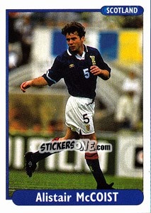 Cromo Alistair McCoist - EUROfoot 96 - Ds