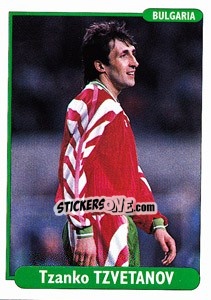 Sticker Tzanko Tzvetanov - EUROfoot 96 n. 106 - Ds