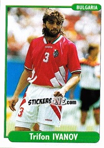 Sticker Trifon Ivanov - EUROfoot 96 - Ds