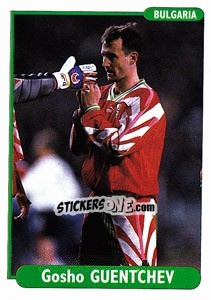 Sticker Gosho Guentchev - EUROfoot 96 n. 110 - Ds