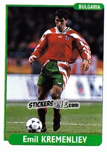 Sticker Emil Kremenliev - EUROfoot 96 - Ds