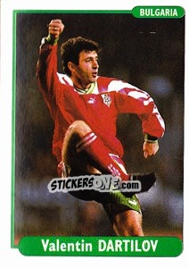 Sticker Valentin Dartilov - EUROfoot 96 - Ds