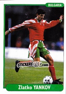 Sticker Zlatko Yankov - EUROfoot 96 n. 114 - Ds