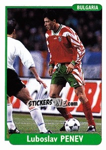 Sticker Luboslav Penev - EUROfoot 96 - Ds