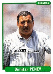 Sticker Dimitar Penev - EUROfoot 96 n. 122 - Ds