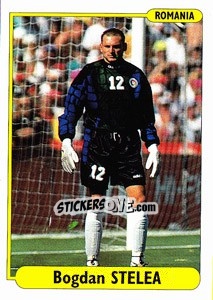 Sticker Bogdan Stelea - EUROfoot 96 n. 123 - Ds
