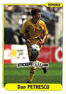 Sticker Dan Petrescu - EUROfoot 96 n. 125 - Ds