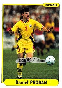 Sticker Daniel Prodan - EUROfoot 96 - Ds