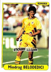 Sticker Miodrag Belodedici - EUROfoot 96 n. 130 - Ds