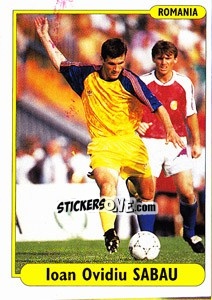 Sticker Ioan Ovidiu Sabau - EUROfoot 96 - Ds