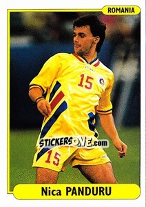 Sticker Nica Panduru - EUROfoot 96 n. 134 - Ds