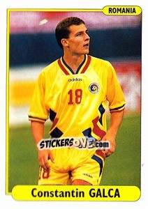 Sticker Constantin Galca - EUROfoot 96 n. 135 - Ds
