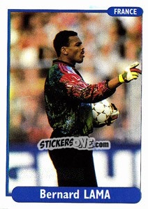 Sticker Bernard Lama - EUROfoot 96 n. 142 - Ds