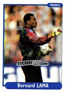 Cromo Bernard Lama - EUROfoot 96 - Ds