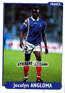 Cromo Jocelyn Angloma - EUROfoot 96 n. 144 - Ds