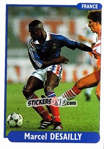 Sticker Marcel Desailly - EUROfoot 96 - Ds