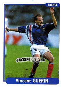 Sticker Vincent Guerin - EUROfoot 96 - Ds
