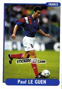 Cromo Paul Le Guen - EUROfoot 96 n. 151 - Ds