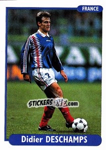 Sticker Didier Deschamps - EUROfoot 96 n. 152 - Ds
