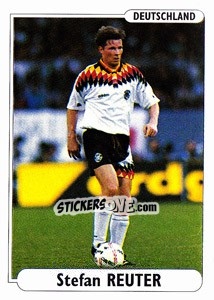 Sticker Stefan Reuter - EUROfoot 96 - Ds