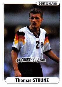 Sticker Thomas Strunz - EUROfoot 96 n. 171 - Ds