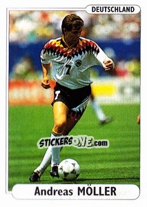 Sticker Andreas Moller - EUROfoot 96 n. 173 - Ds