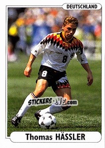 Sticker Thomas Hassler - EUROfoot 96 - Ds