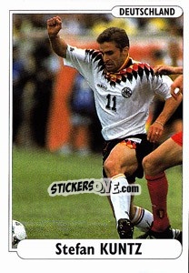 Sticker Stefan Kuntz - EUROfoot 96 n. 178 - Ds