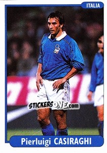 Sticker Pierluigi Casiraghi - EUROfoot 96 n. 197 - Ds