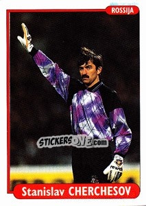 Sticker Stanislav Cherchesov - EUROfoot 96 - Ds